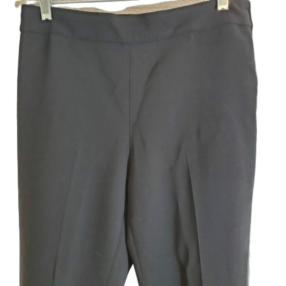 Cedric Charlier Couture Made in Italy Contrasting Cuff Ankle Pants Size 6 - Picture 2 of 13